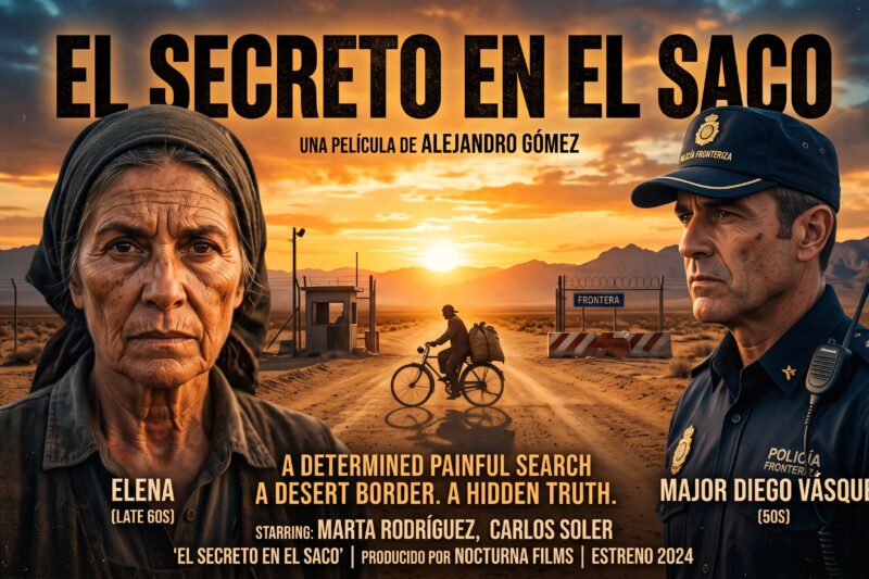 Salió del país con un saco misterioso…